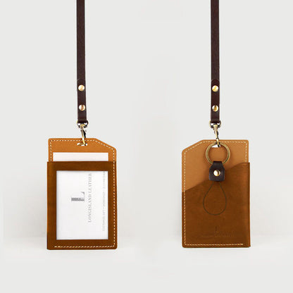 OLD FASHION ID Name Badge Cardholder